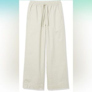 Women’s Linen Blend Pants with Drawstring